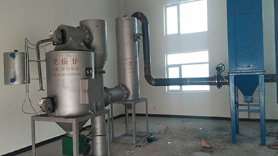 Vertical high temperature pyrolysis gasifier helps solve the problem of industrial solid waste treatment