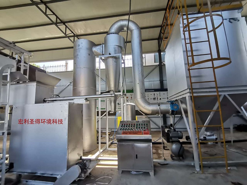 high temperature pyrolysis gasifier