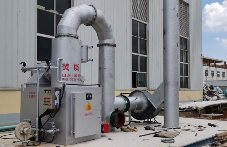 industrial waste to-energy incinerator