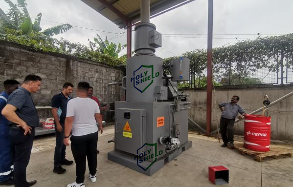 Why did this African hospital choose Hongli Shengde's medical waste incinerator?
